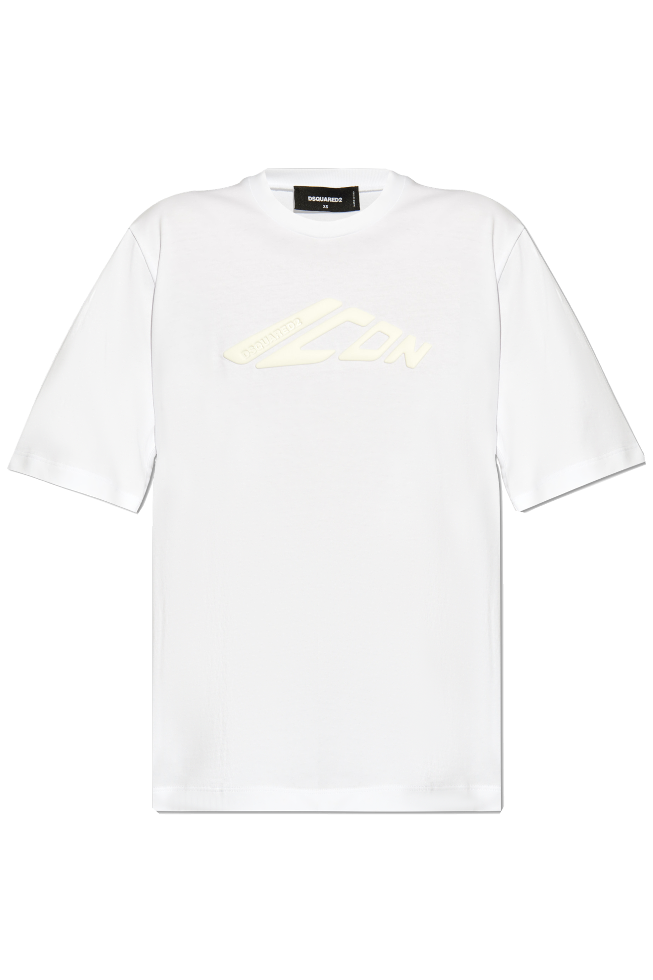 White T-shirt with logo Dsquared2 - Vitkac AS
